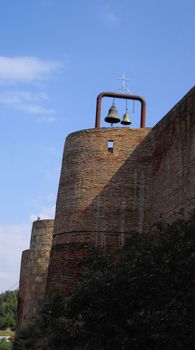 wall of Narikala Castle