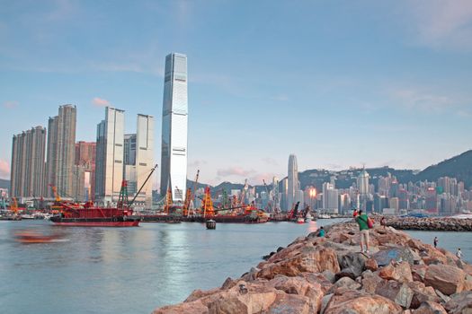 hong kong and breakwater