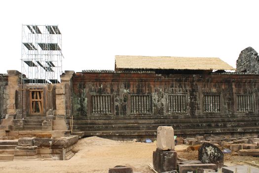 Wat Phu Khmer temple, Champasak, Laos