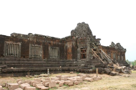 Wat Phu Khmer temple, Champasak, Laos