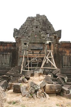 Wat Phu Khmer temple, Champasak, Laos