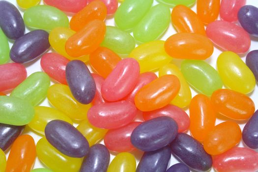 Jelly beans gummy candy snack