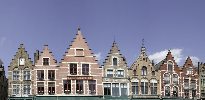 Buildings of Bruges, Belgium