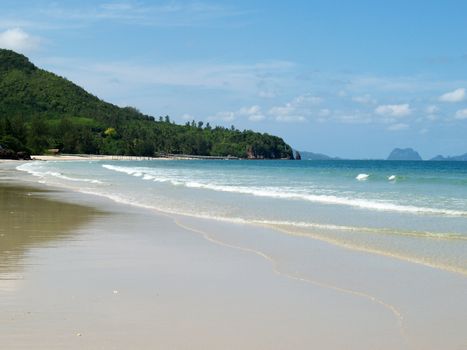 Beautiful sea beach as background