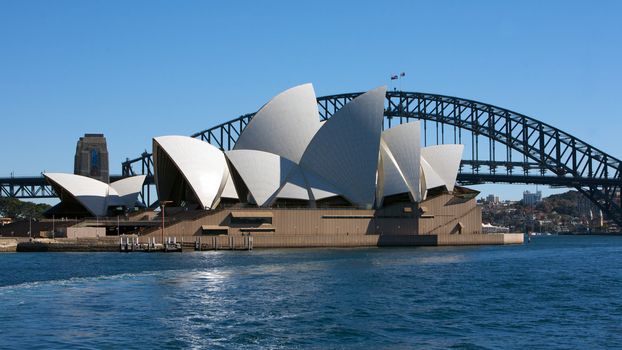 Sydney Opera House and bridge, Australia
