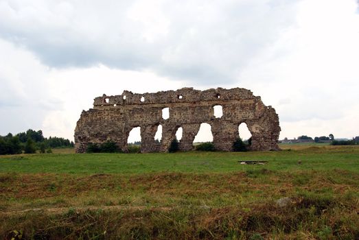  Estonia. Laiuse. Ruins of a castle . 15 century