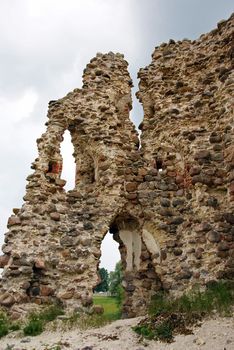  Estonia. Laiuse. Ruins of a castle . 15 century