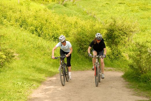 biking in the wild. Please note: No negative use allowed.