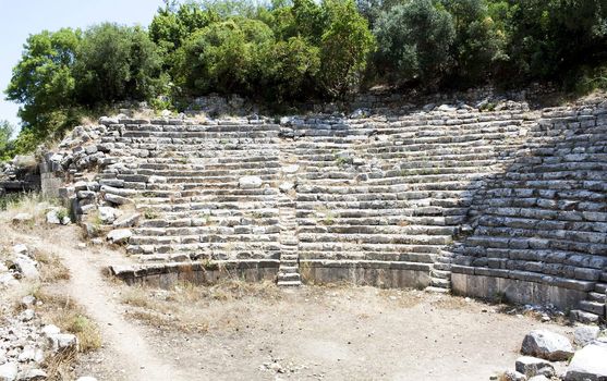 Amphitheater in Phaselis, near Antalya, Turkey