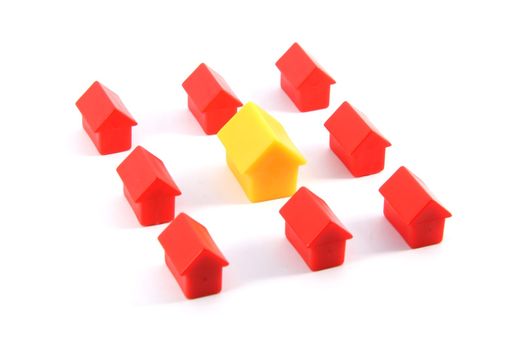 Plastic houses