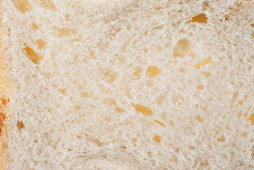 Bread texture detail, food texture.