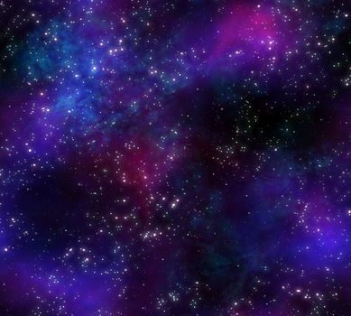 great background image stars and nebula in night sky