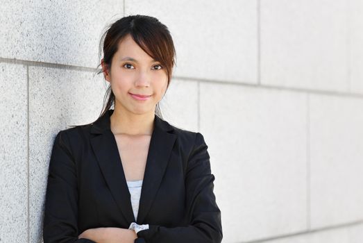 young asian business woman