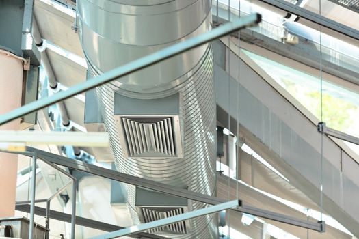 Ventilation pipes of air condition
