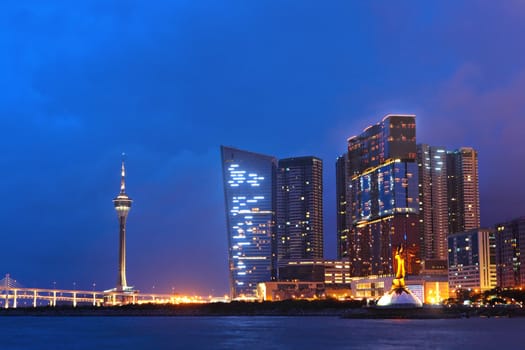 Macau at night