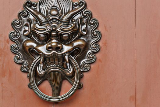 lion door knob