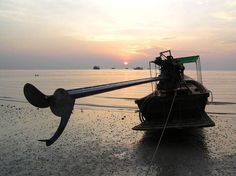 Long tail boat from Thailand.