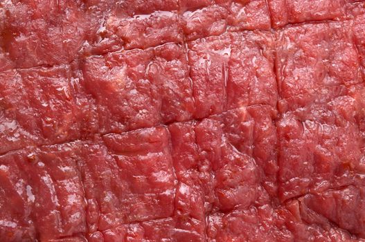 raw red beef steak, meat texture background