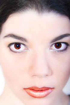 Studio portrait of a beauty model looking mesmerising