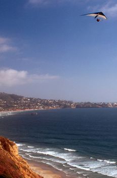 Glider over Torrey Pines