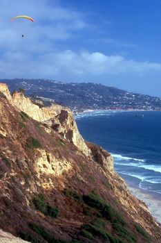 Glider over Torrey Pines