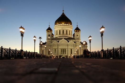 The Cathedral of Christ the Savior has arisen out of the ashes in all of its' glory right in the heart of Moscow.                      