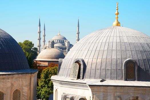 Blue Mosque in Istanbul, Turkey 