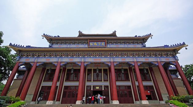 Sun Yat-sen Memorial Hall in Guangzhou, China 