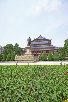 Sun Yat-sen Memorial Hall in Guangzhou, China 