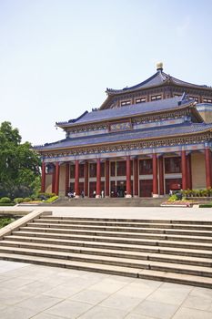 Sun Yat-sen Memorial Hall in Guangzhou, China 