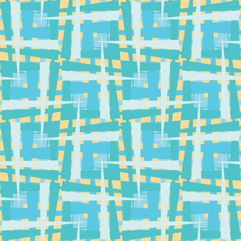 Seamless wallpaper background pattern with cross-hatched sharp points