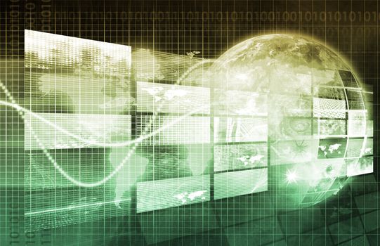 Social Media Concept as a Abstract Background
