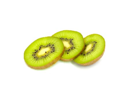 Kiwi Fruit Isolated on white background 