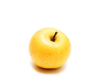 apple on a white background