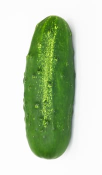 Cucumber isolated on white background. 