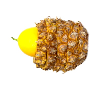 pineapple and lemon
