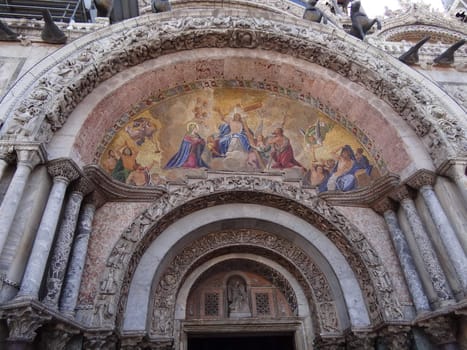 details of st Mark basilica