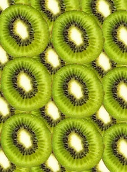 kiwi fruit slices 