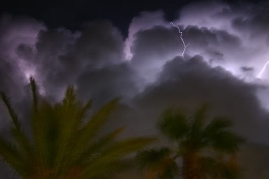 lightning storm