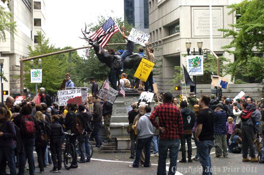 The Occupy Portland movement and the Portland Police