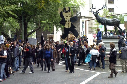 The Occupy Portland movement and the Portland Police