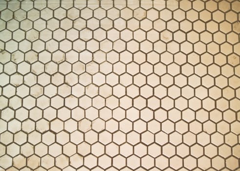Filthy hexagon tiles