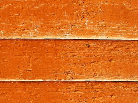 Close up of gray wooden fence panels        