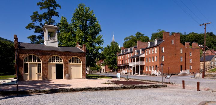 National Park Service owns and operates the historic Civil War town of Harpers Ferry