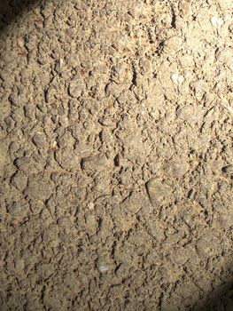 Brown cement plaster as a background     