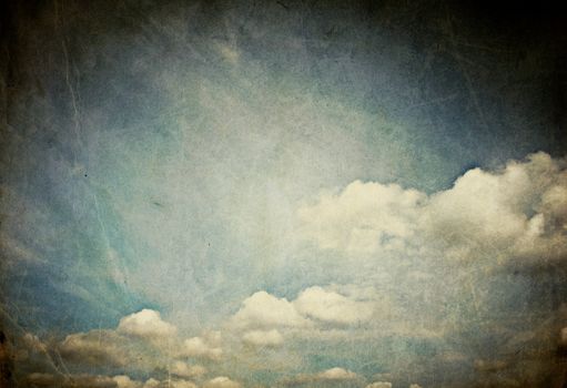 Vintage sky classic background