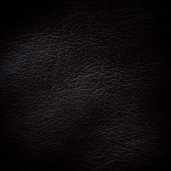 Black leather background