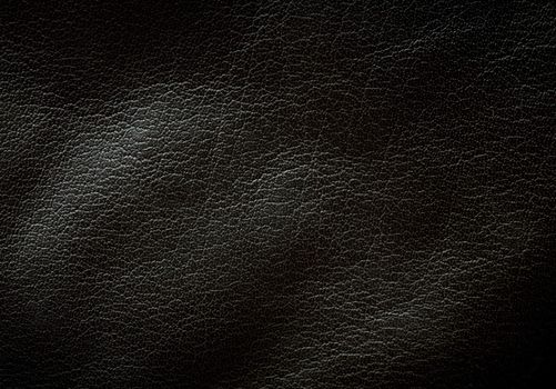 Black leather texture horizontal orientation