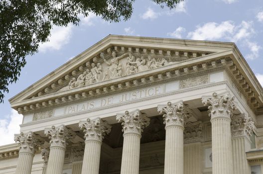 Old courthouse of Nimes, Gard, France