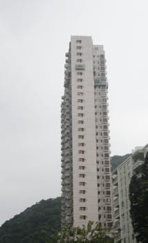 High-rise on the way to the Peak, Hong Kong, China